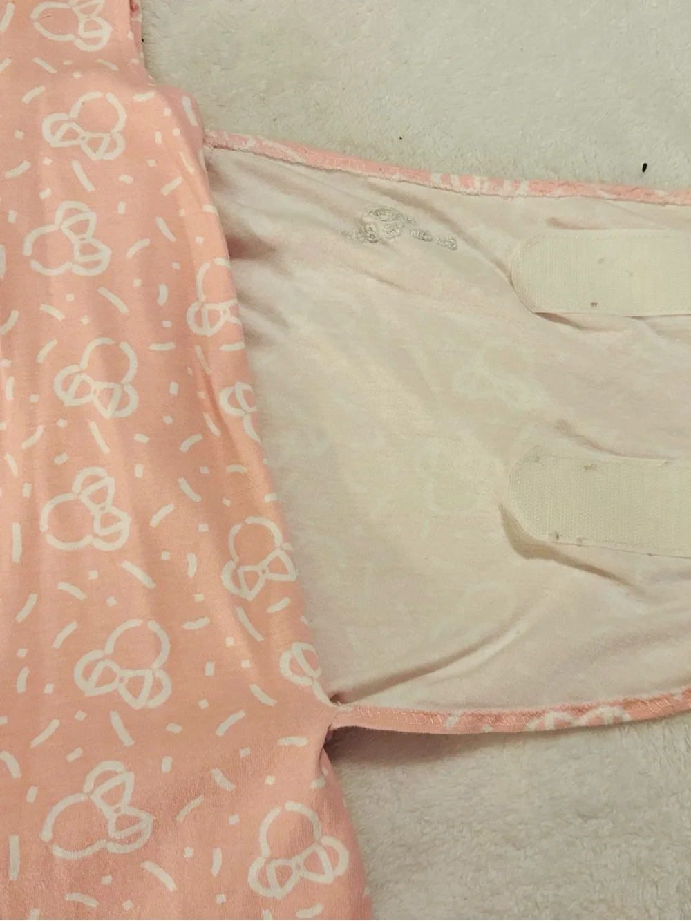 Halo Pink Floral Pattern Sleeveless Zip Sleep Sack
